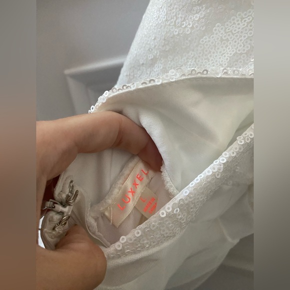 Luxxel White Maxi Dress - Picture 3 of 6